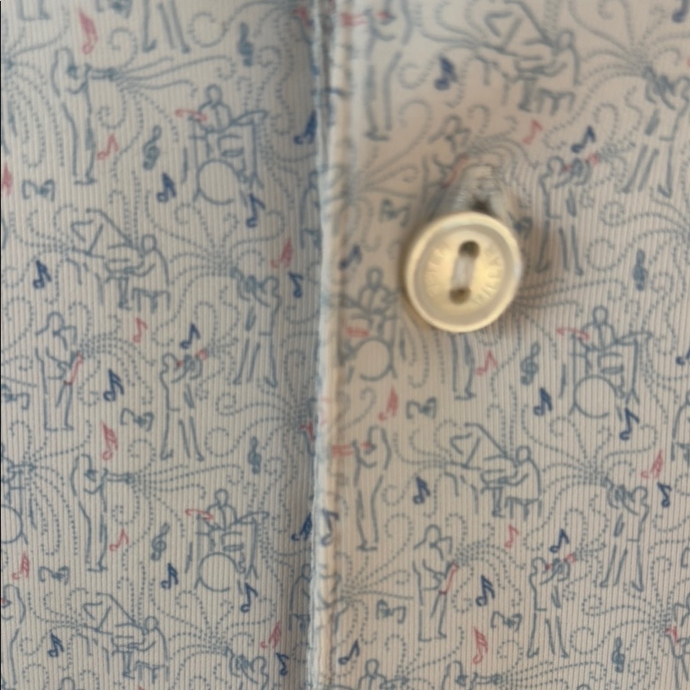 Peter Millar Men's Blue Shirt - Picture 4 of 10